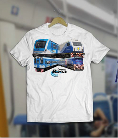 Remera Trenes